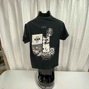 Vitriol Machines T Shirt Mens Small Black Y2K Cyber Dystopian Graphic Streetwear